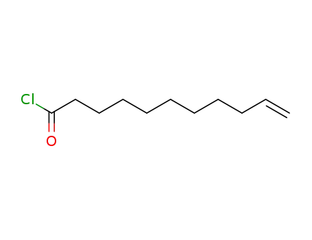 Molecular Structure of 38460-95-6 (10-Undecenoyl chloride)