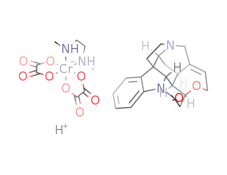 strychniniumdioxalatodimethylethylenediaminechromate(III)