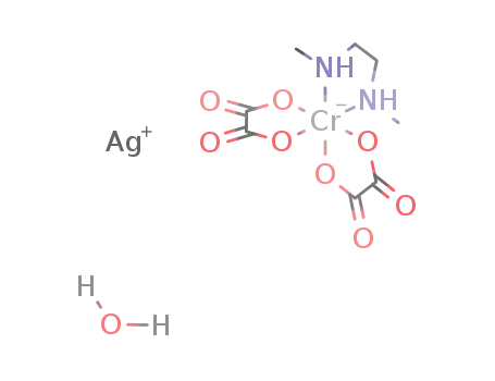silverdioxalatodimethylethylenediaminechromate(III) * H2O