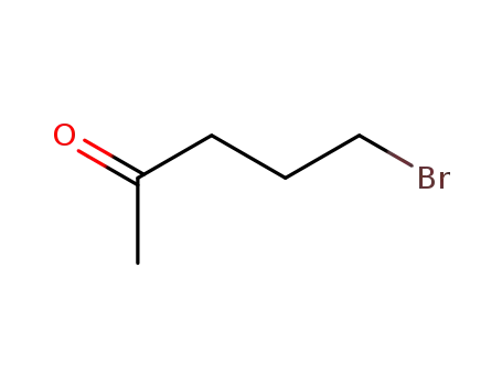 Molecular Structure of 3884-71-7 (5-BROMO-PENTAN-2-ONE)