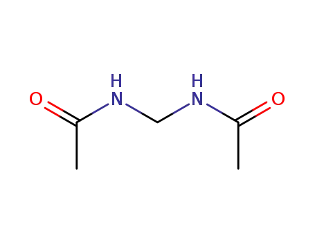 Molecular Structure of 3852-14-0 (N,N'-methylenediacetamide)