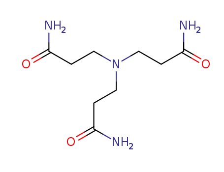 Molecular Structure of 2664-61-1 (3,3',3''-NITRILOTRIS(PROPIONAMIDE))