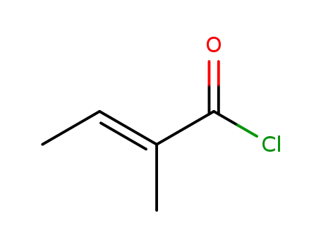 (E)-2-Methylcrotonoyl chloride