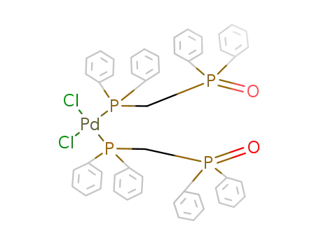 PdCl2((C6H5)2PCH2P(O)(C6H5)2)2