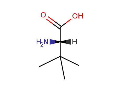 Molecular Structure of 20859-02-3 (L-tert-Leucine)
