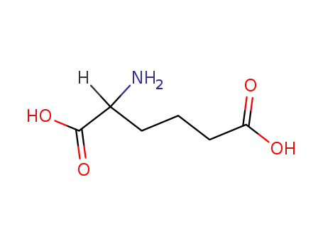 Molecular Structure of 542-32-5 (DL-2-AMINOADIPIC ACID)