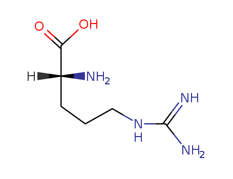 157-06-2,D(-)-Arginine,Arginine,D- (8CI);(R)-Arginine;D-2-Amino-5-guanidinovalerate;(2R)-2-amino-5-(carbamimidamido)pentanoic acid;