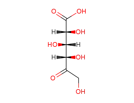 Molecular Structure of 5287-64-9 (5-Keto-D-gluconic acid)