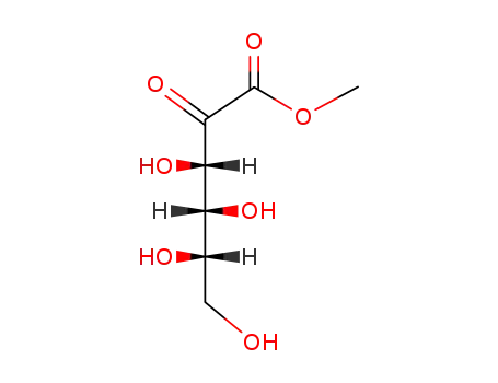 Molecular Structure of 3031-98-9 (METHYL 2-KETO-L-GULONATE)