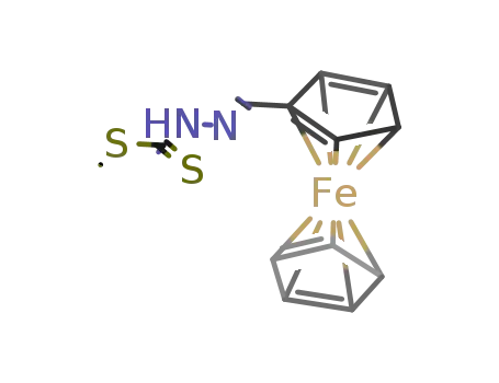 formylferrocene hydrazinodithioformate methyl ester