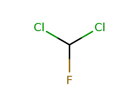 Molecular Structure of 75-43-4 (Dichloromonofluoromethane)