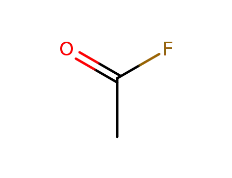 Molecular Structure of 557-99-3 (Acetyl fluoride)