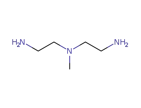 Molecular Structure of 4097-88-5 (N-METHYL-2,2'-DIAMINODIETHYLAMINE)