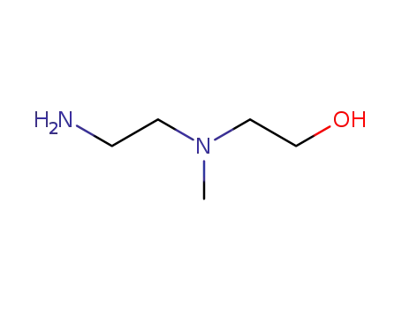 Molecular Structure of 5753-50-4 (2-[(2-AMINOETHYL)(METHYL)AMINO]ETHANOL)