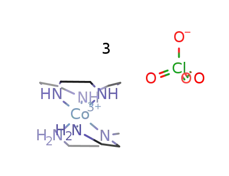 Co((C2H4NH)3)(NH2C2H4N(CH3)C2H4NH2)(3+)*3ClO4(1-) = [Co((C2H4NH)3)(NH2C2H4N(CH3)C2H4NH2)](ClO4)3