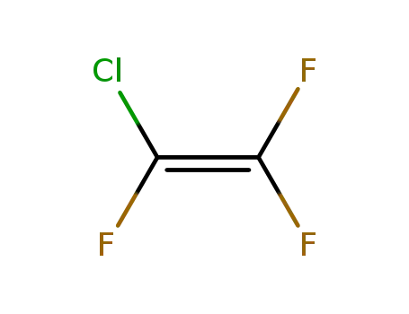 Molecular Structure of 79-38-9 (Chlorotrifluoroethylene)