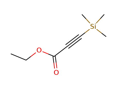 Molecular Structure of 16205-84-8 (ETHYL 3-(TRIMETHYLSILYL)PROPIOLATE)