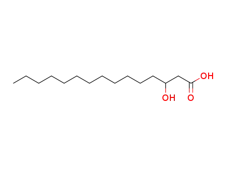 Molecular Structure of 32602-70-3 ((+/-)-3-HYDROXYPENTADECANOIC ACID)