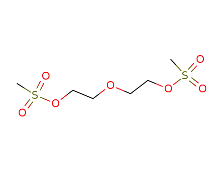 Molecular Structure of 34604-52-9 (Diethylene Glycol Dimethanesulfonate)