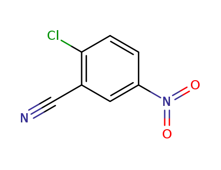 Molecular Structure of 16588-02-6 (2-Chloro-5-nitrobenzonitrile)