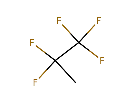 Molecular Structure of 1814-88-6 (1,1,1,2,2-PENTAFLUOROPROPANE)