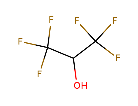 920-66-1,1,1,1,3,3,3-Hexafluoro-2-propanol,1,1,1,3,3,3-Hexafluoro-2-hydroxypropane;1,1,1,3,3,3-Hexafluoroisopropanol;1,1,1,3,3,3-Hexafluoroisopropyl alcohol;2,2,2-Trifluoro-1-(trifluoromethyl)ethanol;Bis(trifluoromethyl)methanol;Hexafluoroisopropanol;Hexafluoroisopropyl alcohol;NSC 96336;