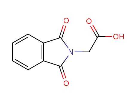 Molecular Structure of 4702-13-0 (N-Phthaloylglycine)