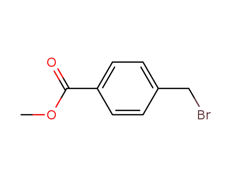 Molecular Structure of 2417-72-3 (Methyl 4-(bromomethyl)benzoate)