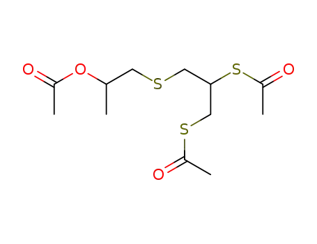 2-Acetoxypropyl-2,3-diacetylthiopropyl-sulfid