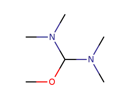 Molecular Structure of 1186-70-5 (METHOXY-BIS(DIMETHYLAMINO)METHANE)
