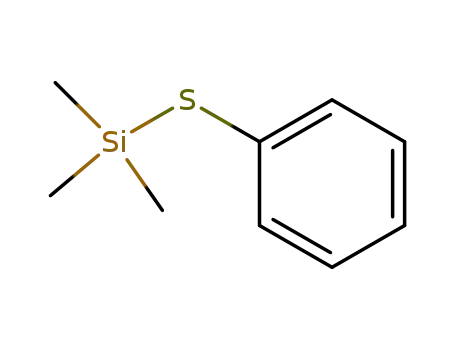 Molecular Structure of 4551-15-9 (PHENYLTHIOTRIMETHYLSILANE)