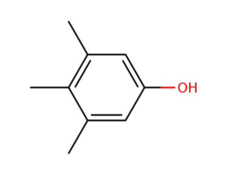 Molecular Structure of 527-54-8 (3,4,5-TRIMETHYLPHENOL)