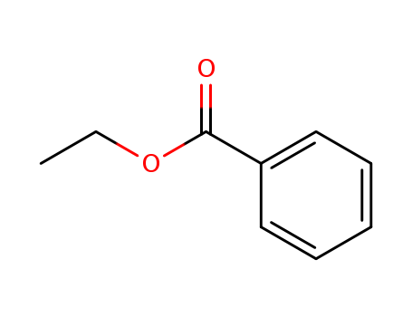 93-89-0,Ethyl benzoate,Benzoyl ethyl ether;Ethyl benzenecarboxylate;AI3-01352;Benzoic acid, ethyl ester;Benzoic ether;Ethyl benzoate (natural);Ethylester kyseliny benzoove;Ethylester kyseliny benzoove [Czech];FEMA No. 2422;NSC 8884;