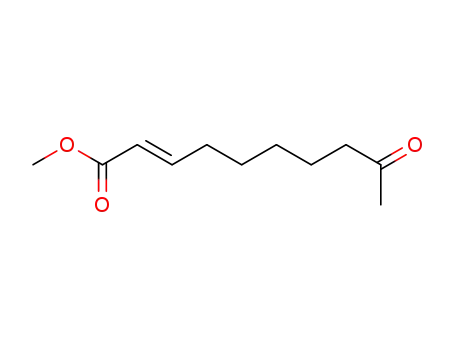 Molecular Structure of 1189-64-6 (2-Decenoic acid, 9-oxo-, methyl ester, (E)-)