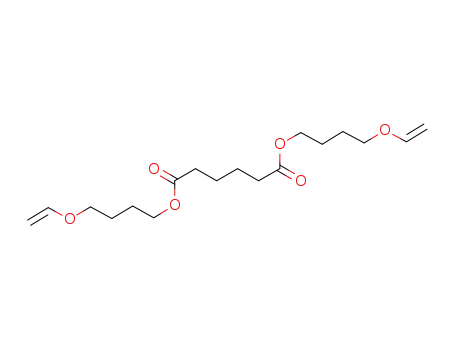 Molecular Structure of 135876-36-7 (BIS(4-(VINYLOXY)BUTYL) ADIPATE  98)