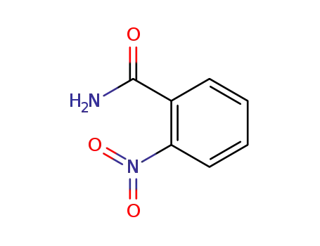 Molecular Structure of 610-15-1 (2-NITROBENZAMIDE)