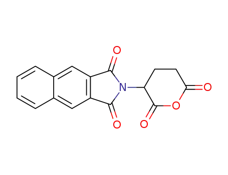 2-(2,6-dioxotetrahydro-2H-pyran-3-yl)-1H-benzo[f]isoindole-1,3(2H)-dione