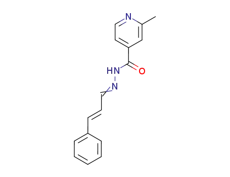 2-methyl-isonicotinic acid trans-cinnamylidenehydrazide