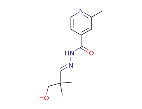 2-methyl-isonicotinic acid-(3-hydroxy-2,2-dimethyl-propylidenehydrazide)