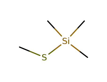 Molecular Structure of 3908-55-2 ((METHYLTHIO)TRIMETHYLSILANE)