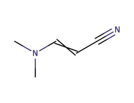 Molecular Structure of 2407-68-3 (3-(DIMETHYLAMINO)ACRYLONITRILE)