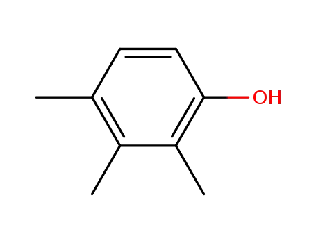 Molecular Structure of 526-85-2 (2,3,4-trimethylphenol)