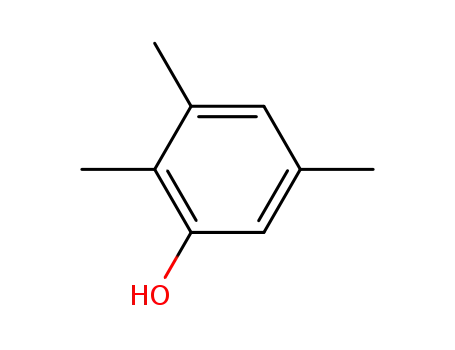 Molecular Structure of 697-82-5 (2,3,5-Trimethylphenol)
