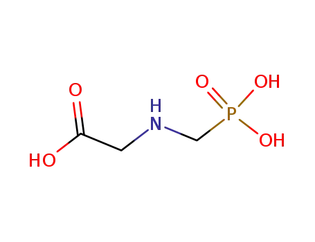 Molecular Structure of 1071-83-6 (Glyphosate)