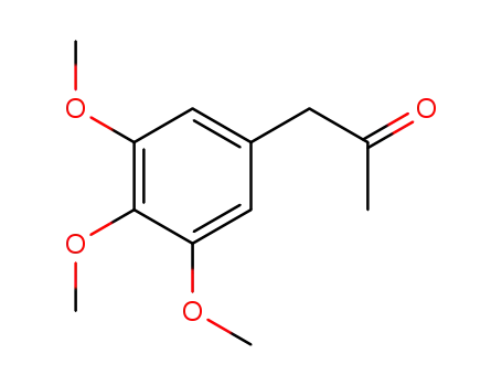 Molecular Structure of 16603-18-2 (3,4,5-TRIMETHOXYPHENYLACETONE)