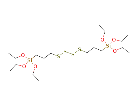 Molecular Structure of 40372-72-3 (Bis[3-(triethoxysilyl)propyl]tetrasulfide)
