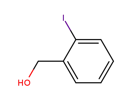 Molecular Structure of 5159-41-1 (2-Iodobenzyl alcohol)
