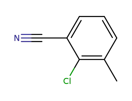 Molecular Structure of 15013-71-5 (2-CHLORO-3-METHYLBENZONITRILE)