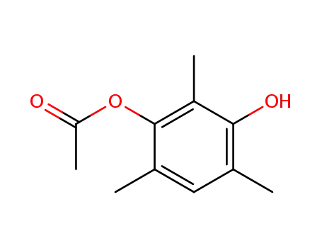 Molecular Structure of 55977-89-4 (1,3-Benzenediol, 2,4,6-trimethyl-, monoacetate)