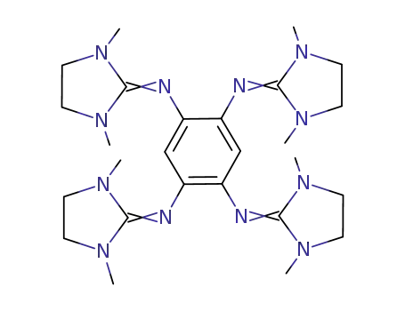 N1,N2,N4,N5-tetrakis(1,3-dimethylimidazolidin-2-ylidene)benzene-1,2,4,5-tetraamine